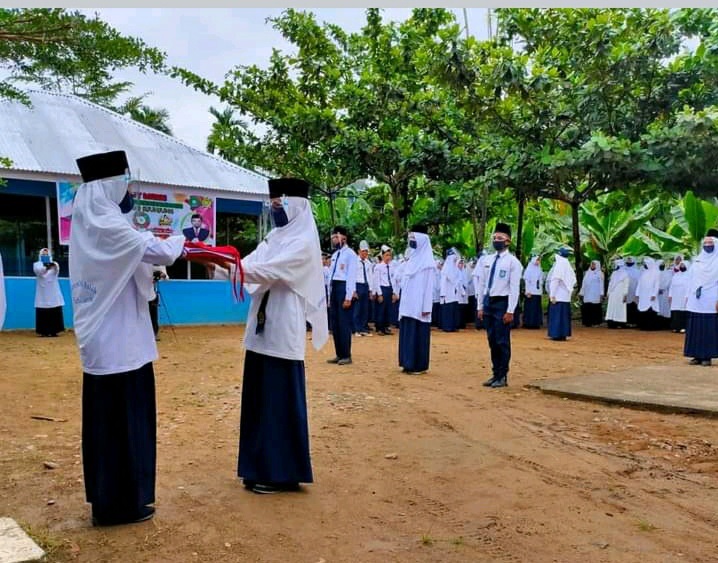 Peringatan Hari Santri Di Ponpes Darul Falah Lubuk Tarok, Sijunjung, Sumatera Barat