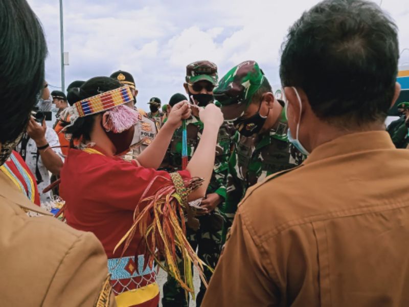 Mantapkan Lokasi TMMD Tahun 2021, Kasrem Berkunjung Ke Mentawai