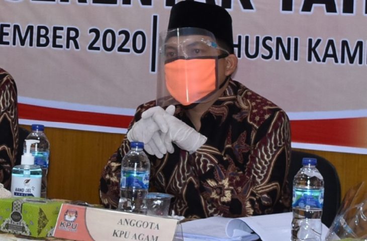 Koordinator Teknis KPU Agam, Zainal Abad. (Foto/dok : Istimewa)