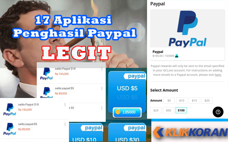 15 Aplikasi Penghasil Paypal Terlegit Terbukti Membayar, Yuk Ngumpulin Dolar Sebelum Lebaran Tiba