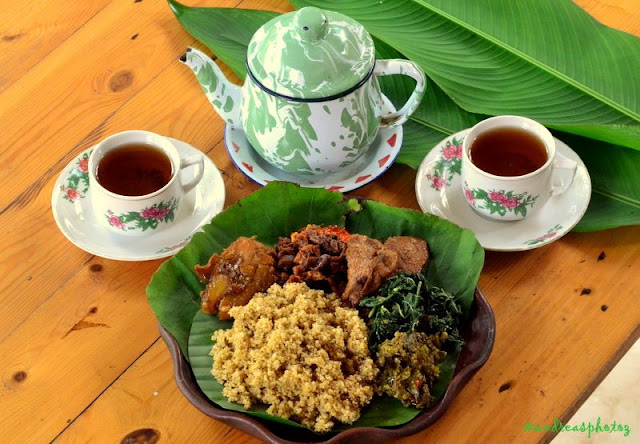 Tiwul makanan tradisional khas suku Jawa, (Foto: haryhermawan.com)