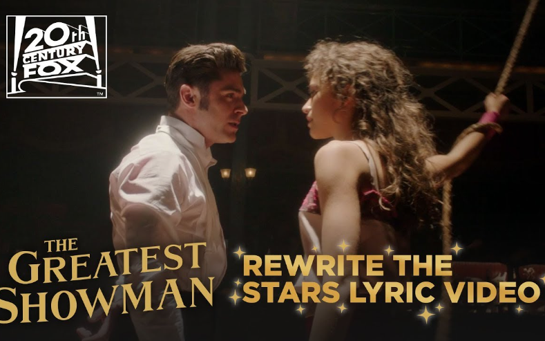 Arti Lirik Lagu 'Rewrite The Stars' by Zac Efron &amp; Zendaya (OST The Greatest Showman)/ Foto: youtube Fox Family Entertainment