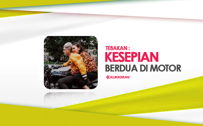 Teka-teki, Sendiri Kesepian Berdua Jokes di Motor, Apa Itu (TTS 8 Huruf) Ini Jawabannya!/klikkoran.com