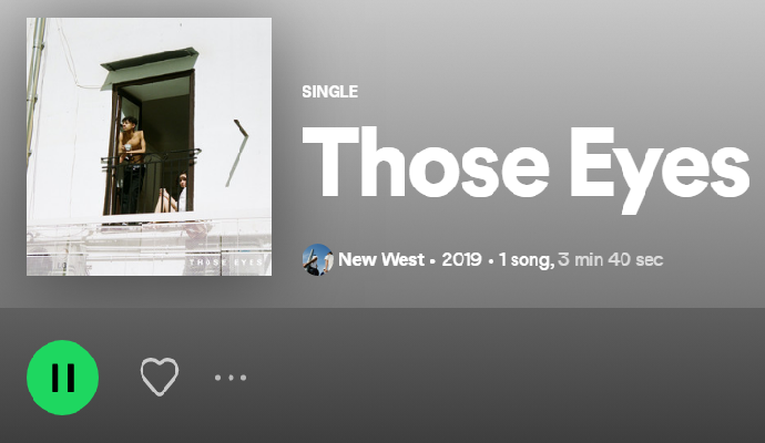 Arti Lagu Every Hi Every Bye 'Those Eyes' by New West, Makna dan Terjemahan Lirik Bahasa Indonesia (Foto : Tangkap Layar Spotify)