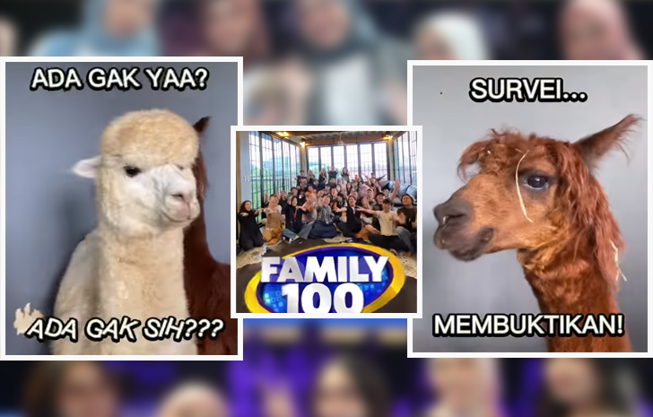 Soal Latihan Family 100 Telegram dan LINE serta Kunci Jawabannya (foto: capture ig@family100)