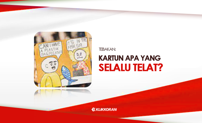 Tebakan Kartun yang Selalu Telat Jawaban TTS (foto: klikkoran.com)