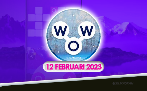 Kunci Teka-teki Harian WOW 12 Februari 2023 Jawaban Words Of Wonders Hari Minggu (foto: klikkoran.com)