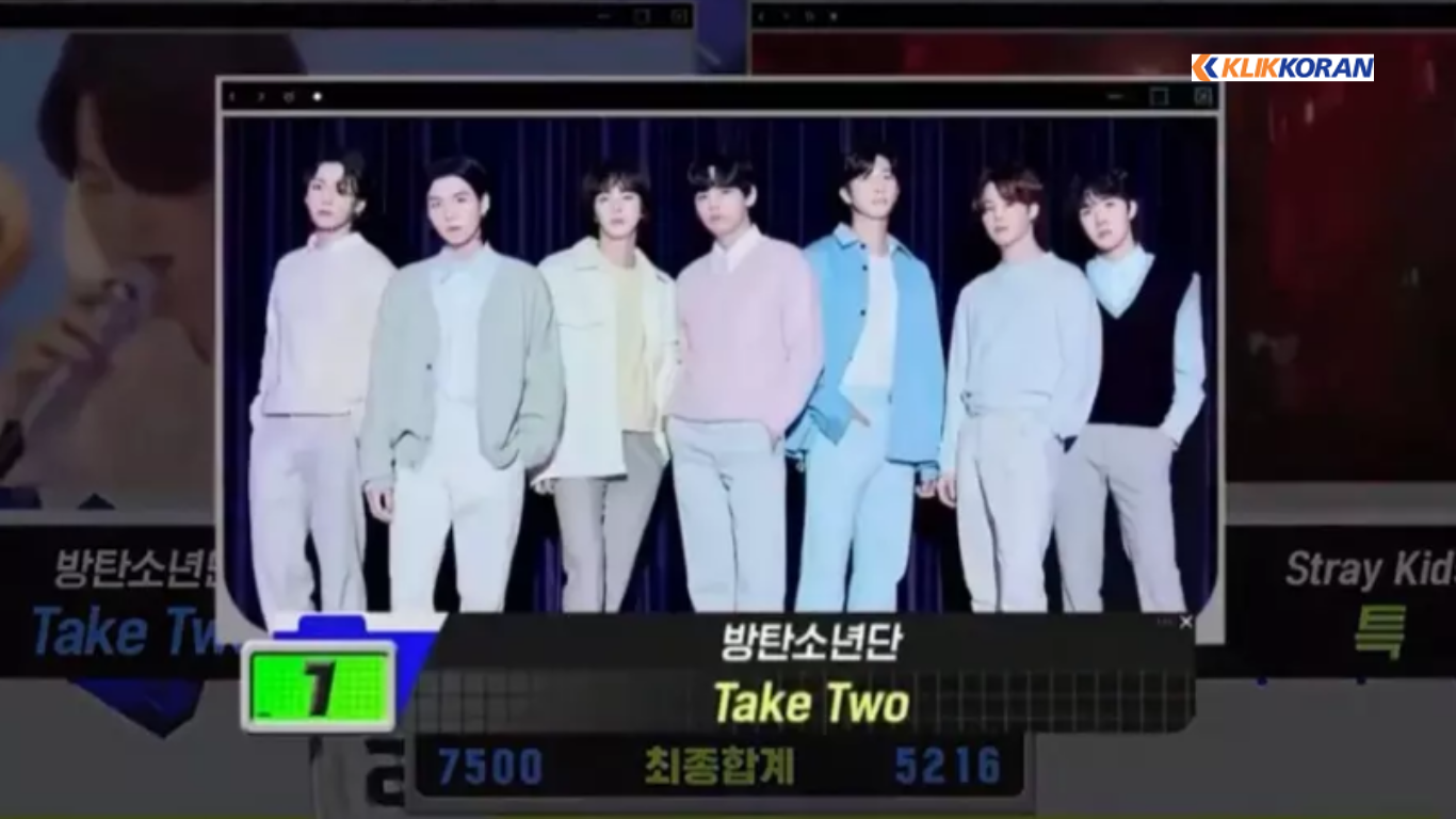 Congrat! BTS Raih Kemenangan Pertama “Take Two” di M Countdown 22 Juni 2023