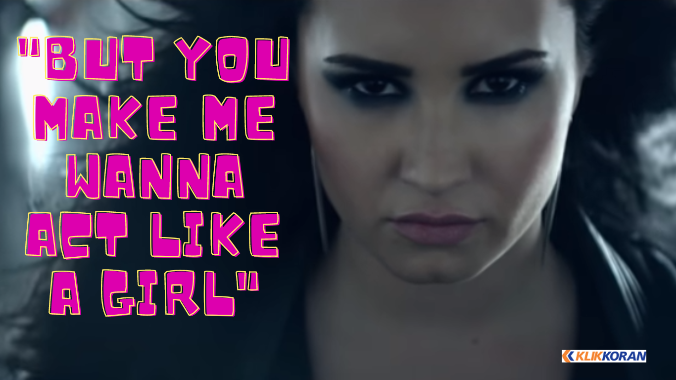 Arti Lirik Lagu But You Make Me Wanna Act Like A Girl 'Heart Attack' by Demi Lovato, Makna dan Terjemahan Indonesia