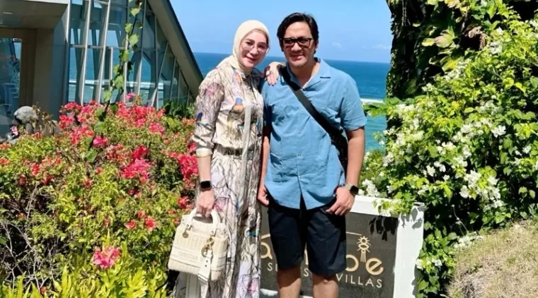 Andre Taulany dan Rien Wartia Trigina (foto: Instagram)