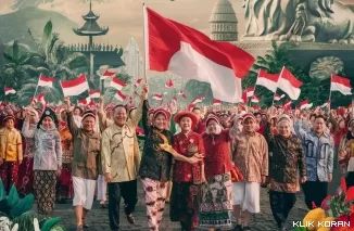 Ilustrasi Hari Kemerdekaan Indonesia (foto: Ideogram AI)