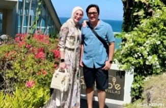 Andre Taulany dan Rien Wartia Trigina (foto: Instagram)