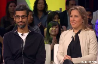 Sundar Pichai Susan Wojcicki (foto: NBC News)