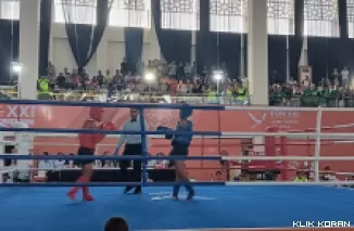 Laga Kemenangan Andika di Perempat Final Muaythai