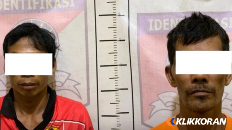 Terduga pelaku pencabulan terhadap anak di bawah umur di Kabupaten Tanah Datar. (Foto: Istimewa)
