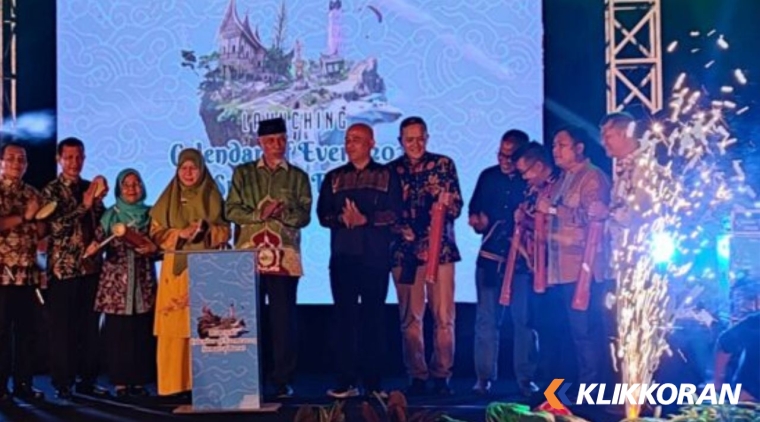 Launching Kalender Event Pariwisata Sumatera Barat 2024. (Foto: Istimewa)