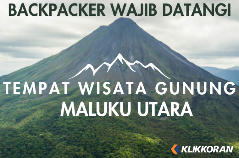 Ilustrasi Rekomendasi Pendakian Gunung di Maluku Utara (foto: Canva)