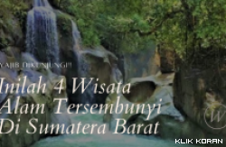 Ilustrasi Wisata Alam Tersembunyi di Sumatera Barat (Foto: Canva)