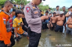 Penemuan Mayat di bawah Jembatan Koto Tuo By Pass, Kecamatan Koto Tangah. (Foto: Sumbarkita)