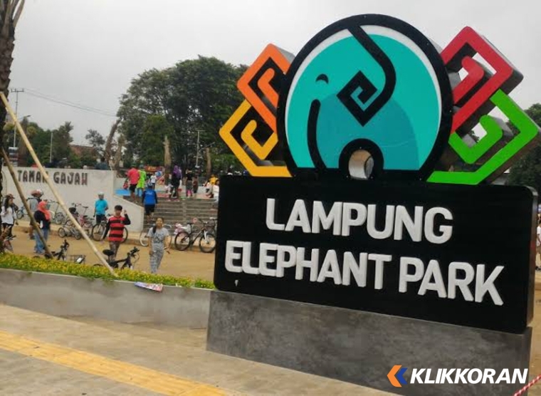 Taman Gajah Lampung (foto: Harian Momentum)