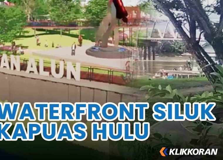 Waterfront Siluk (foto: Youtube Tribun Pontianak)