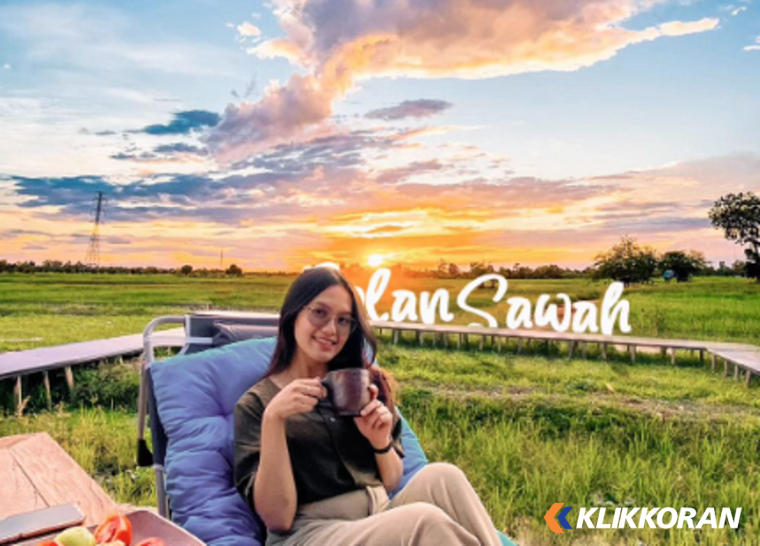 Wisata Dolan Sawah (foto: Instagram @dolansawah.id)