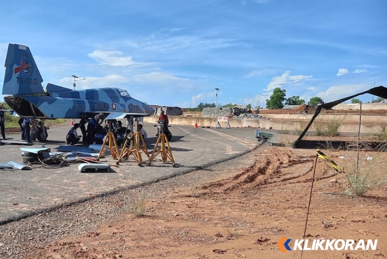 Tugu Pesawat F5E Tiger di Bukit Bestari Kepri (foto: Google Maps/irwanto hpd)