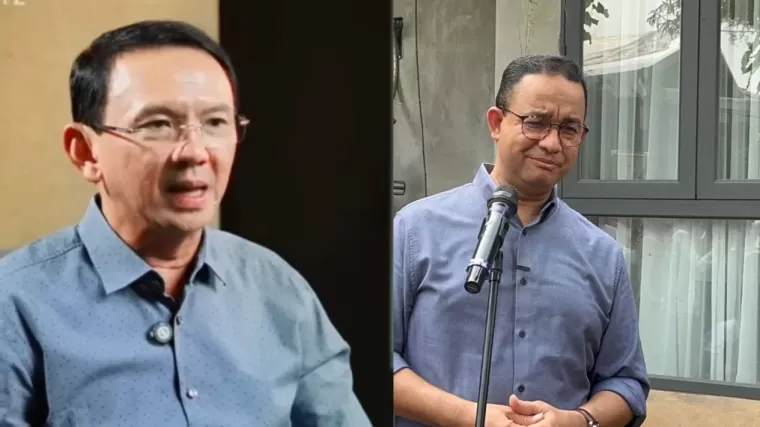 Ahok-Anies. (Foto: tvOneNews)