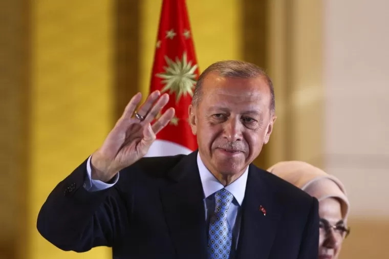 Presiden Turki Recep Tayyip Erdogan. (Foto: Komasp.id)