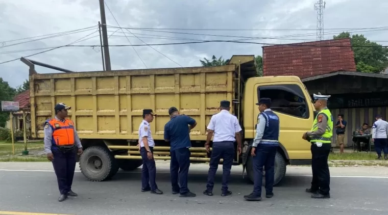 Tim Gabungan Kembali Gelar Razia Truk ODOL