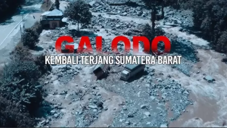 Banjir lahar dingin. (Foto: YouTube)