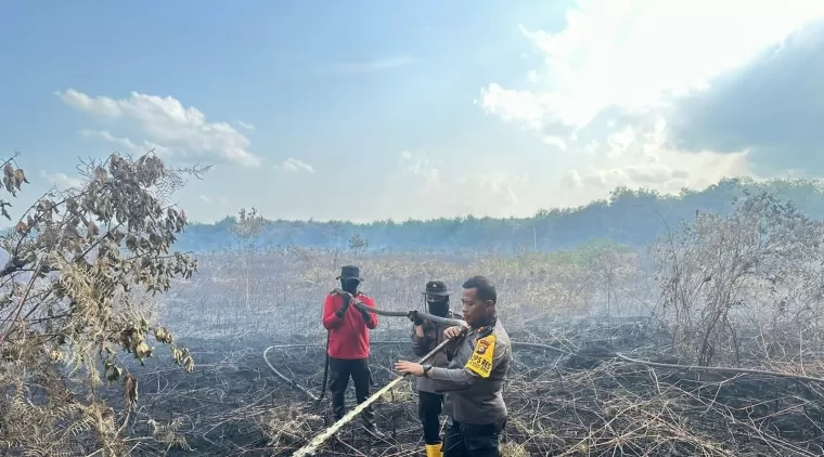 Karhutla di Meranti, Begini Penjelasan Kapolres