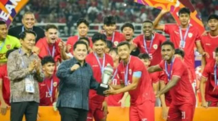 Setelah 11 Tahun Timnas Juara AFF U-19, Ini Kata Erick Thohir