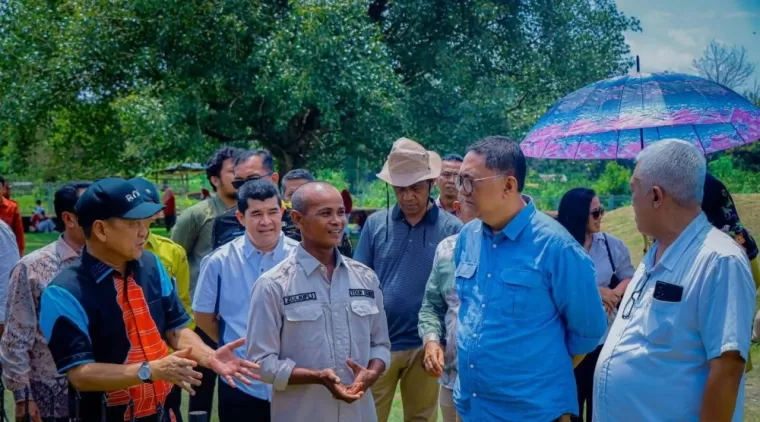 Deputi Bappenas RI Tinjau Kawasan Candi Muara Muara Takus, Ini Tujuannya