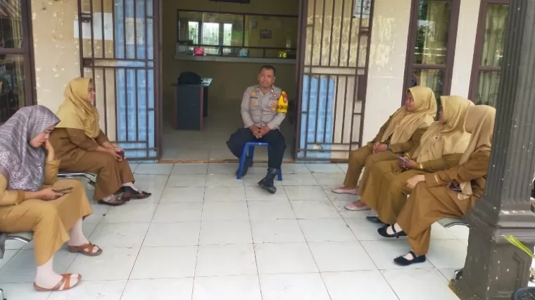 Dari Kantor Penghulu Bangko Bakti, Begini Pesan Sejuk Pilkada Damai Aiptu Saut