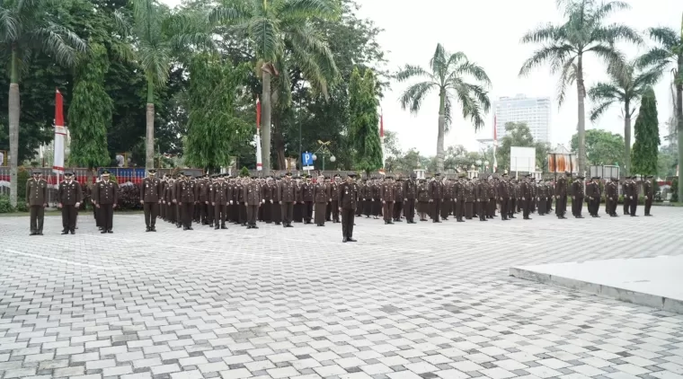 Peringati Hari Lahir ke-79, Kejati Riau Gaungkan Semangat Kebersamaan