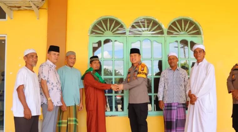 Wakapolres Rohil Ajak Jamaah Masjid Baiturrahim Wujudkan Pilkada Damai