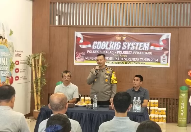 Antisipasi Konflik Pilkada, Polsek Sukajadi Ajak Warga Ciptakan Suasana Kondusif