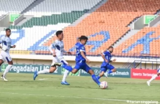 Pertahanan Kuat PSPS Pekanbaru Tumbang, PSKC Cimahi Menang Tipis 1-0