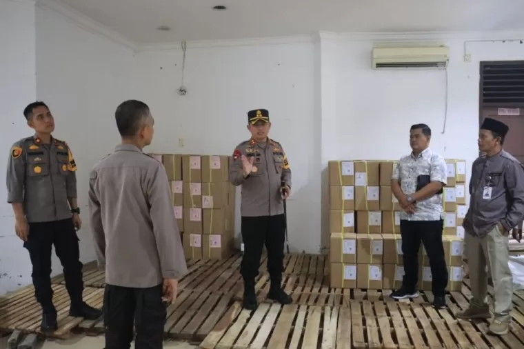 AKBP Afrizal Pastikan Keamanan Gudang Logistik Pilkada