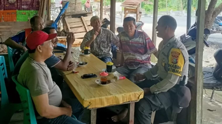 Wujudkan Pilkada Damai, Begini Pesan Persatuan Aiptu Sihombing dari Warung ke Warung