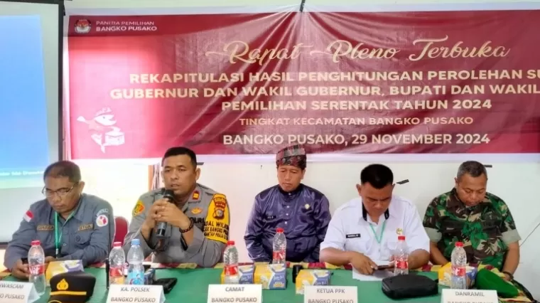 Aparat dan Panitia Bersinergi, Pleno Pilkada Berlangsung Aman dan Tertib