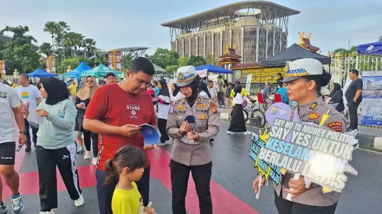 Car Free Day Kembali Jadi Ajang Edukasi Pilkada Damai dan Keselamatan Berkendara