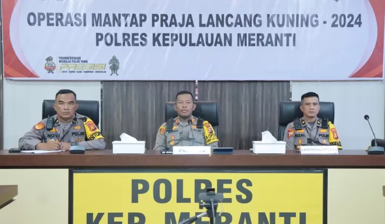 Jelang Pilkada Serentak, Polres Meranti Instruksikan Pengamanan Maksimal Lewat Anev Mingguan