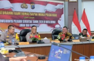 Antisipasi Kerawanan Pilkada, Wakapolda Riau Tekankan Kesiapan Personel di Dumai