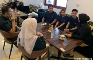 Ciptakan Pilkada Damai, Ditresnarkoba Polda Riau Gaungkan Anti Narkoba di Aqira Cafe Pekanbaru