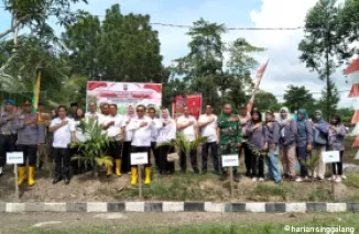 Dukung Asta Cita Presiden, Polsek Bangko Pusako Laksanakan 5 Program Ini