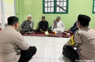 Merawat Kebersamaan, Polsek Senapelan Galakkan Pesan Pilkada Damai