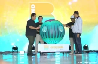 SuperApp BYOND by BSI diluncurkan secara resmi oleh Menteri BUMN Erick Thohir bersama Direktur Utama BSI Hery Gunardi, Komisaris Utama BSI Muliaman D. Hadad dan Kepala Eksekutif Pengawas Perbankan OJK Dian Ediana Rae di Jakarta.(ist)