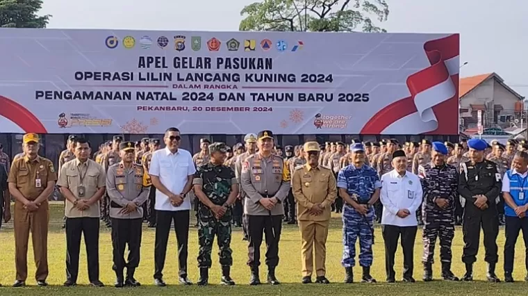 Amankan Nataru, 2.812 Personel Gabungan Disiagakan di Riau